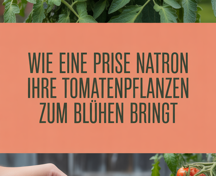 Wie eine Prise Natron Ihre Tomatenpflanzen zum Blühen bringt