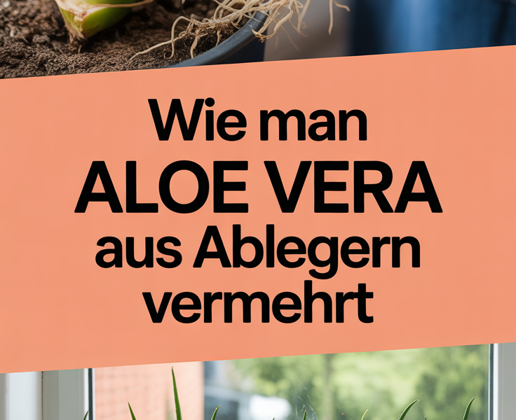 Wie man Aloe Vera aus Ablegern vermehrt