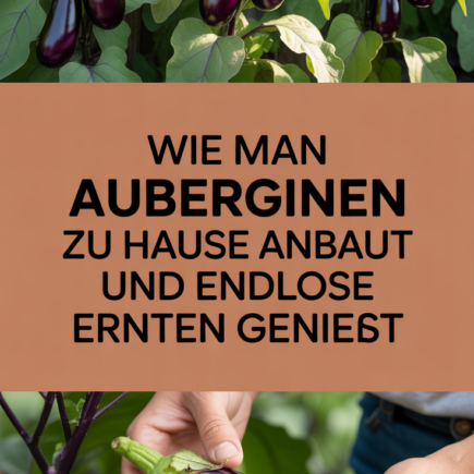 Wie man Auberginen zu Hause anbaut und endlose Ernten genießt