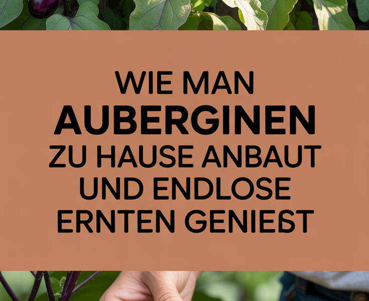 Wie man Auberginen zu Hause anbaut und endlose Ernten genießt