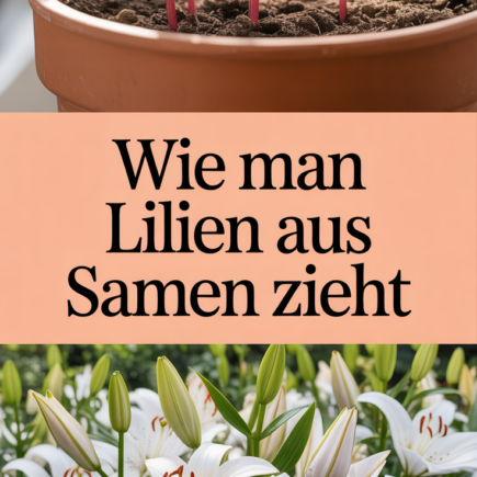 Wie man Lilien aus Samen zieht