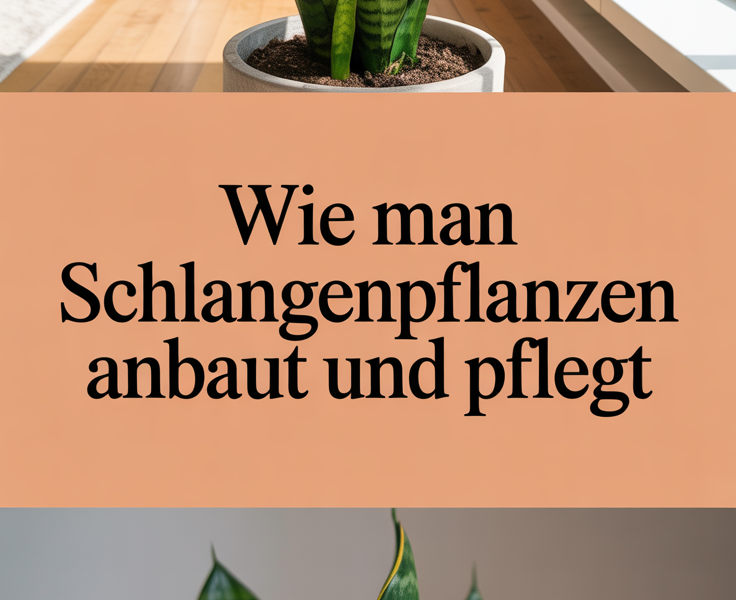 Wie man Schlangenpflanzen anbaut und pflegt