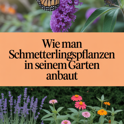 Wie man Schmetterlingspflanzen in seinem Garten anbaut
