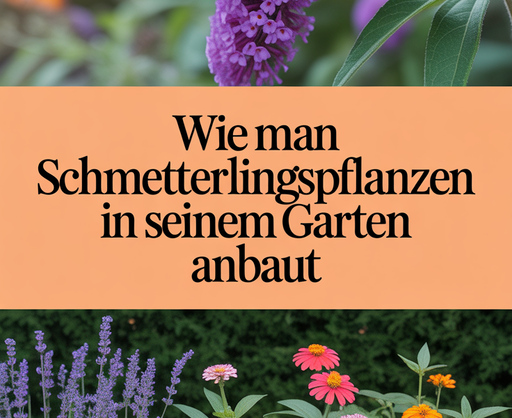 Wie man Schmetterlingspflanzen in seinem Garten anbaut