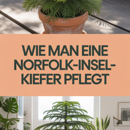 Wie man eine Norfolk-Insel-Kiefer pflegt