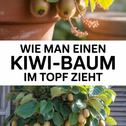 Wie man einen Kiwi-Baum im Topf zieht