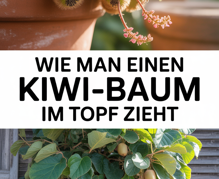Wie man einen Kiwi-Baum im Topf zieht