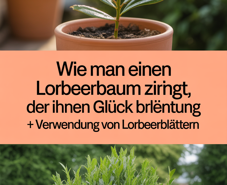 Wie man einen Lorbeerbaum zieht, der Ihnen Glück bringt + Verwendung von Lorbeerblättern