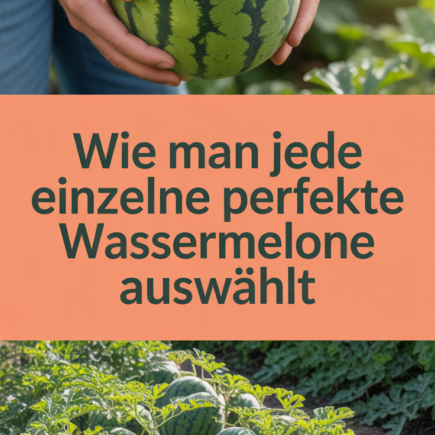 Wie man jede einzelne perfekte Wassermelone auswählt