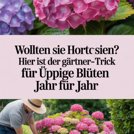 Wollten Sie vollere Hortensien? Hier ist der Gärtner-Trick für üppige Blüten Jahr für Jahr