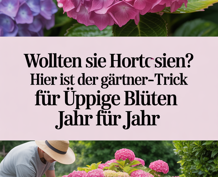 Wollten Sie vollere Hortensien? Hier ist der Gärtner-Trick für üppige Blüten Jahr für Jahr