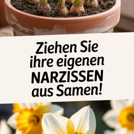 Ziehen Sie Ihre eigenen Narzissen aus Samen!