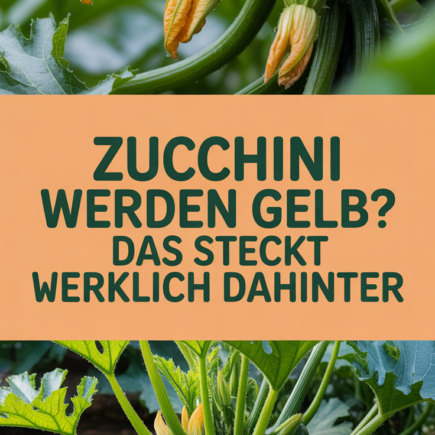 Zucchini werden gelb? Das steckt wirklich dahinter